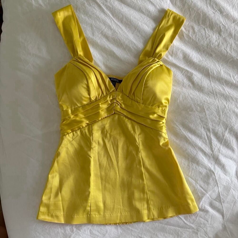 Xoxo Women's Yellow Blouse